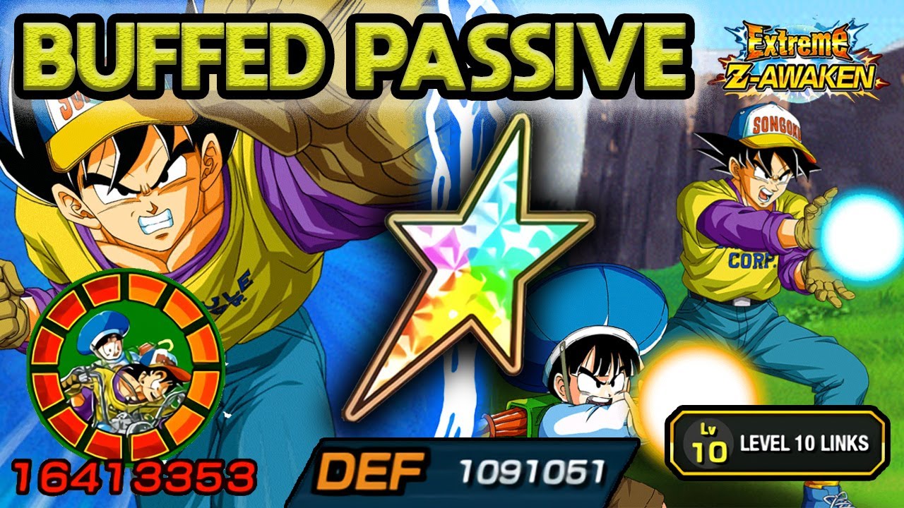 BUFFED PASSIVE 100 EZA TEQ LR GOKU GOHAN LEVEL 10 LINKS Dragon