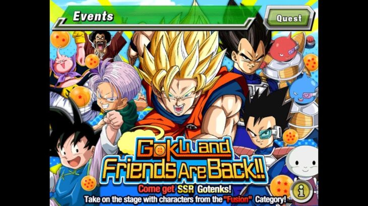 Dragon Ball Z Dokkan Battle : [Story] Goku and friends are back!!