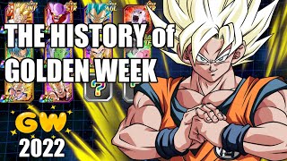 HISTORY OF GOLDEN WEEK (2022) | Dragon Ball Z Dokkan Battle