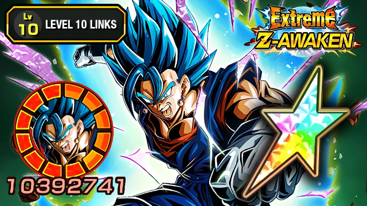 100 Eza F2p Str Lr Vegito Blue Level 10 Links Showcase Dragon Ball Z Dokkan Battle │ ドラゴンボールz 7159