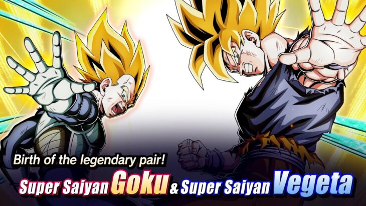 【DRAGON BALL Z DOKKAN BATTLE】Super Saiyan Goku & Super Saiyan Vegeta Video (English)