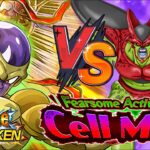 EZA AGL GOLDEN FRIEZA VS FINAL PHASE CELL MAX SUPER ATTACK! Dragon Ball Z Dokkan Battle