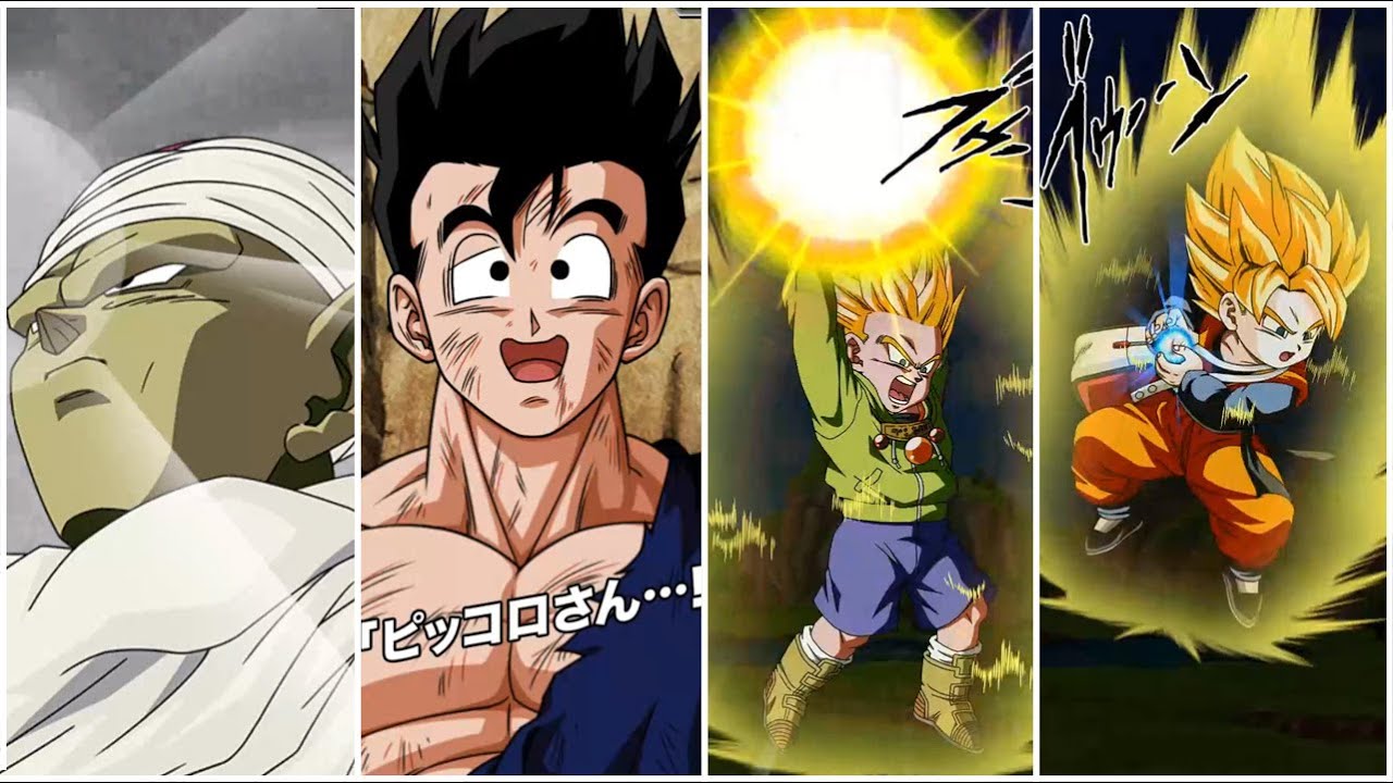 NEW GOTEN & TRUNKS SUPER ATTACKS + SAVE GOHAN SUPPORT MEMORY! Dragon