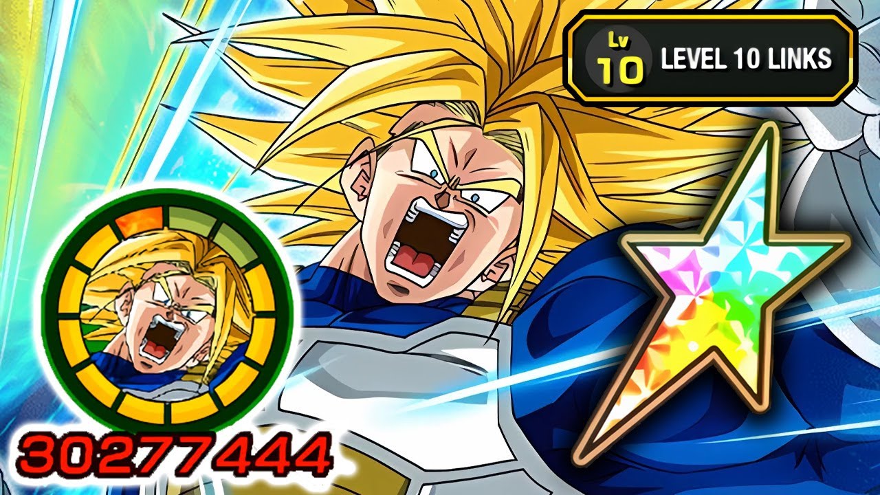 100 NEW TEQ DOKKANFEST SUPER TRUNKS LEVEL 10 LINKS SHOWCASE! Dragon