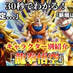 【ドッカンバトル】30秒で分かる龍拳悟空【キャラクター別紹介】