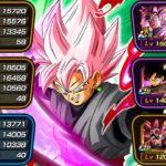 UPGRADED FULL GOKU BLACK TEAM SHOWCASE! Dragon Ball Z Dokkan Battle