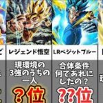 【ドッカンバトル】全34体の中の頂点は誰だ？フェス限LRキャラクター最強ランキング