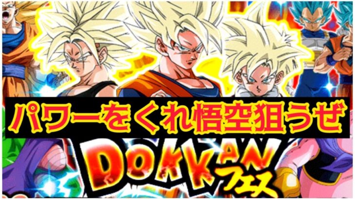 【ドッカンバトル】パワーをくれぇぇ!!DOKKANフェス