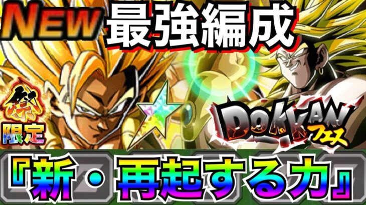 『新・再起する力』最強編成！！復活ブロリー参戦！！【ドッカンバトル】【地球育ちのげるし】