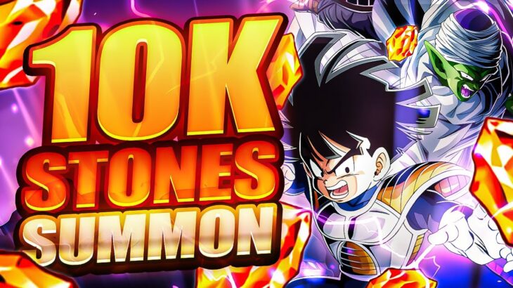 🔴 10,000+ STONES READY!! TEQ LR Gohan Piccolo Legendary Summons LIVE | DBZ Dokkan Battle