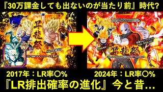 【ドッカンバトル】『LRキャラ排出率』は7年間でどれだけ変わった？闇LR時代と2024年の今…