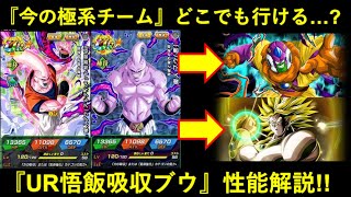 【ドッカンバトル】『フェス限UR悟飯吸収ブウ』性能解説！今の極系重要チーム全部で使えるマルチ性能…？