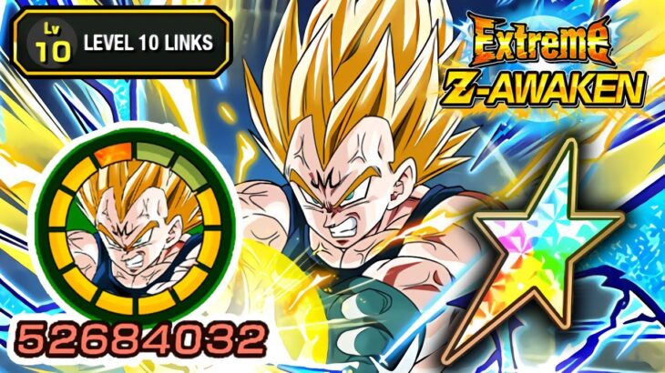 100% EZA TEQ TRANSFORMING MAJIN VEGETA LEVEL 10 LINKS SHOWCASE!!!!! Dragon Ball Z Dokkan Battle