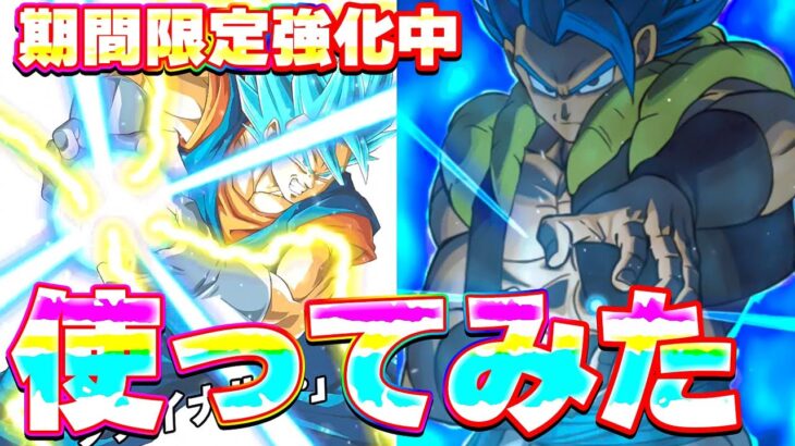 期間限定強化中の5周年ベジットゴジータを使ってみた【ドッカンバトル】