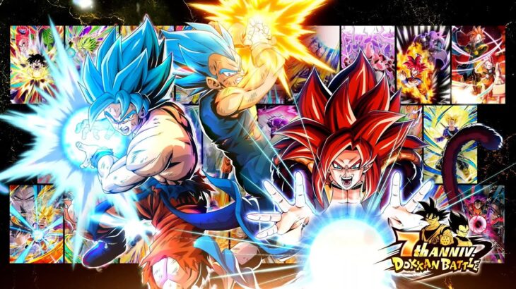 [DOKKAN BATTLE] 10th Anniv. Is Approaching! Past Characters’ Revival PV (7th-9th Anniv. ver.)