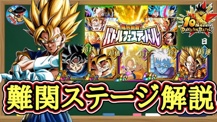 【ドッカンバトル】難関ステージはこうやって切り抜けろ！『限界挑戦！バトルフェスティバル』45〜50ラウンド 完全攻略！