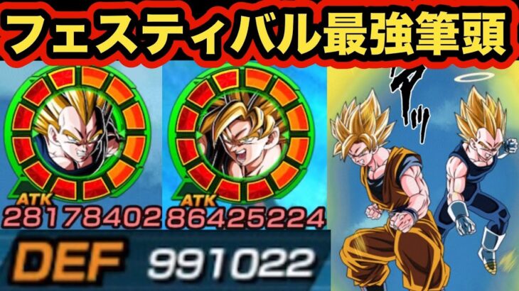 ポタラぶっ壊して長期戦最強！リバチェン悟空&ベジータが強すぎる！【ドッカンバトル】【Dragon Ball Z Dokkan Battle】