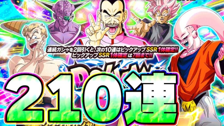 桃白白のドッカンフェスを210連してみた【ドッカンバトル】