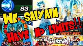 【ドッカンバトル】『We saiyan have no limits!!』 vs バトルフェスティバル！