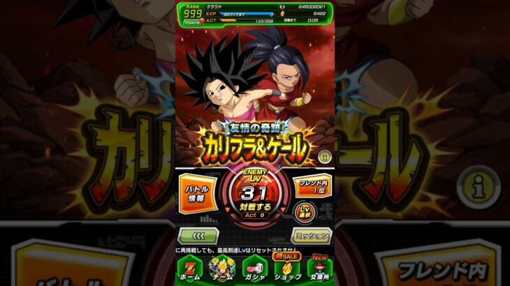 極限Zバトル カリフラ＆ケール クリア編成【攻略】 #ドッカンバトル #ドラゴンボール #dokkanbattle #dragonball