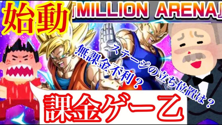 【ドッカンバトル ミリオンアリーナ 始動 上位勢報酬やイベントの立ち位置等徹底予想　Xで静かに激怒 どうせ課金ゲーやないですか怒  】安定 桃白白　   ベジット ドカバト　ドラゴンボール
