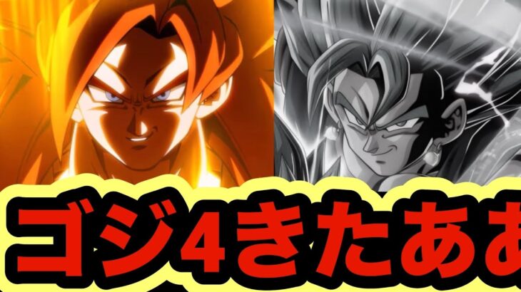 【最高】ベジットスルーでゴジータ４降臨！新キャラ確定でグローバルCPは最高にフェスティバってる模様。【ドッカンバトル】【Dragon Ball Z Dokkan Battle】