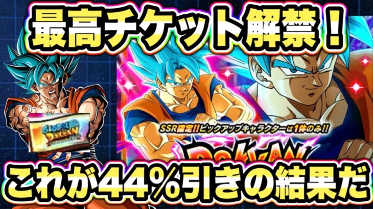 【ドッカンバトル】最強の新キャラ2体ぶち抜くか！チケットグローバルドッカンフェス×伝説降臨祭の結果は！？【Dragon Ball Z Dokkan Battle】