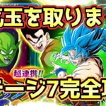【ドッカンバトル】虹気玉変化が重要！「超連携！！タッグバトル」ステージ7希望のちびっこ戦士ノーアイテムフュージョン6体ミッション完全攻略！