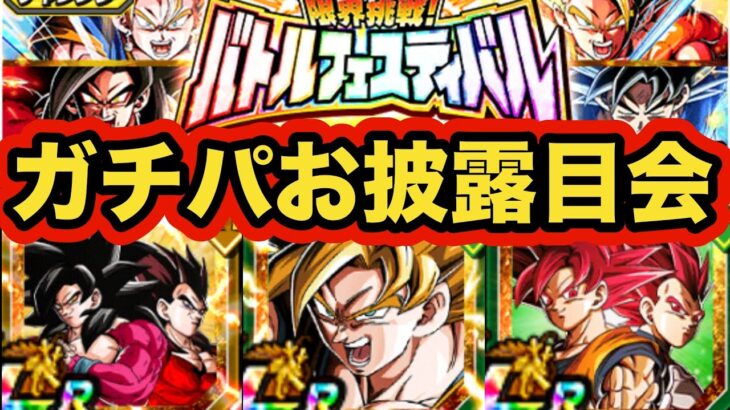 うちのガチパでバトルフェスティバル【ドッカンバトル】【Dragon Ball Z Dokkan Battle】