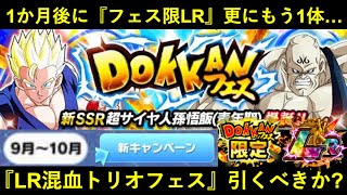 【ドッカンバトル】来月『フェス限定LR』がもう1体追加される中…『LR混血トリオフェス』は引くべきか？
