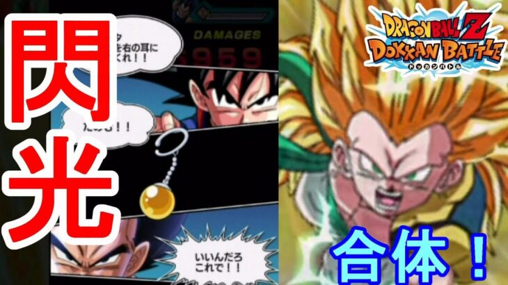 【ドッカンバトル】閃光のポタラスーパー突破を目指す！SSR超ベジットかっこいい！【ドラゴンボールZ】