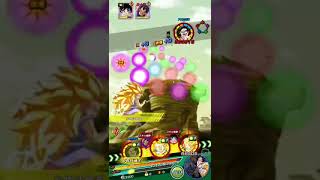 ドッカンバトル「究極合体 閃光のポタラ 最上級の輝き」super2 悟空4サンドで挑戦