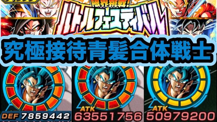 頑張ってバトルフェスティバルで育てた合体LRベジットブルーがこれだ!【ドッカンバトル】【Dragon Ball Z Dokkan Battle】