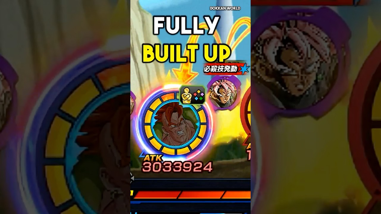 Android 16 VS Fully Built Up Rose SA │ ドラゴンボールz ドッカンバトル まとめ