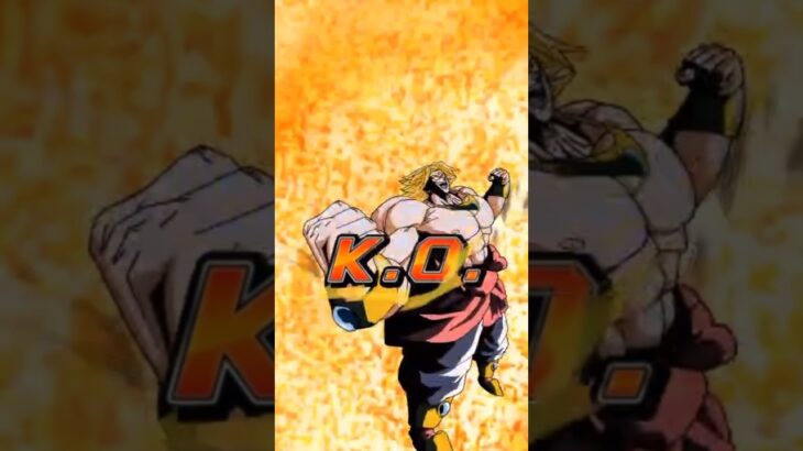 【ドッカンバトル】旧ブロリーのフィニッシュスキルに新ブロリーのBGM付けたら良い感じになった #dragonball #dokkanbattle #ドッカンバトル#ブロリー