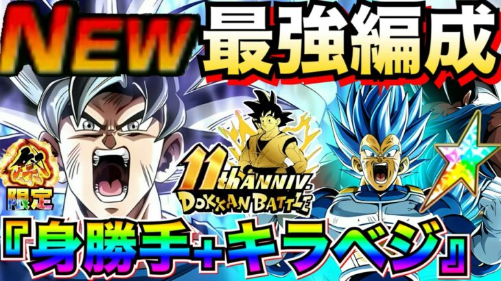 『無敵』負ける可能性0『祭身勝手＆キラベジ』最強編成＆最強サブキャラ候補解説！！【ドッカンバトル】【地球育ちのげるし】
