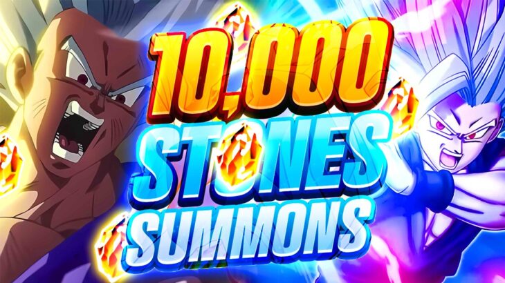 🔴 10,000+ STONES READY!! LR Beast Gohan Tanabata TDC Part 1 Summons LIVE | DBZ Dokkan Battle