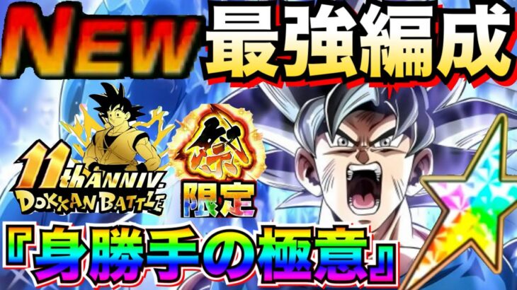 これが正真正銘『身勝手の極意』6体最強編成！！【ドッカンバトル】【地球育ちのげるし】