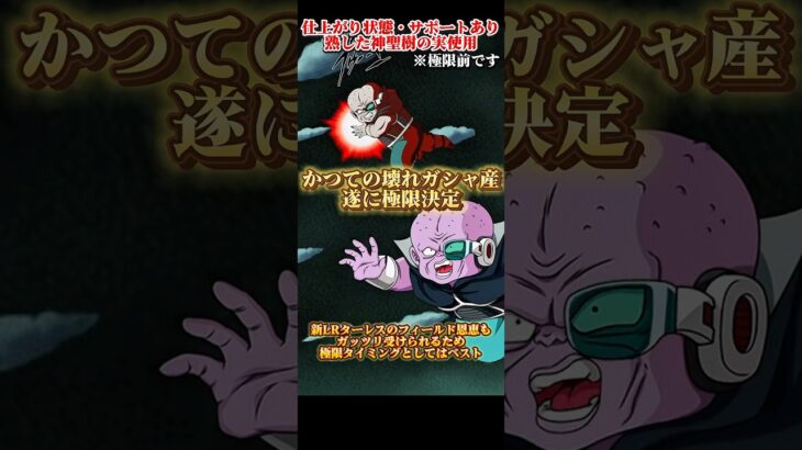 【ドッカンバトル】かつて極系の親子ギャリック砲と呼ばれたキャラが遂に極限決定ッ！楽しみだ。　#ドッカンバトル #ドラゴンボール #dragonball #dokkanbattle