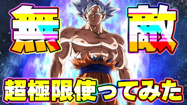 超極限した知属性身勝手を使ってみたら無敵でした【ドッカンバトル】