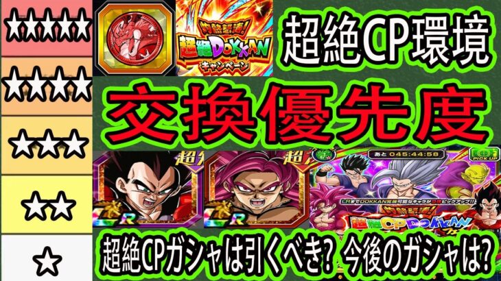 【ドッカンバトル】超絶CP環境フェスコイン交換優先度ランキング！超絶CPドッカンフェスかビースト通常ドッカンフェスどっち引くべき？今後の引くべきガシャはいつ？１１周年は交換するべき？